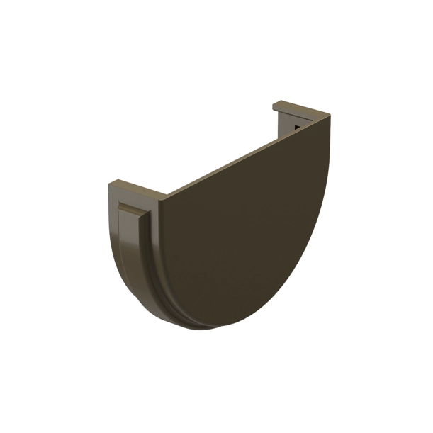 заглушка желоба Docke Prem д120 каштан