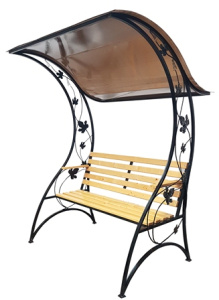 СКАМЕЙКА №11 1.5м с перлог\дерево