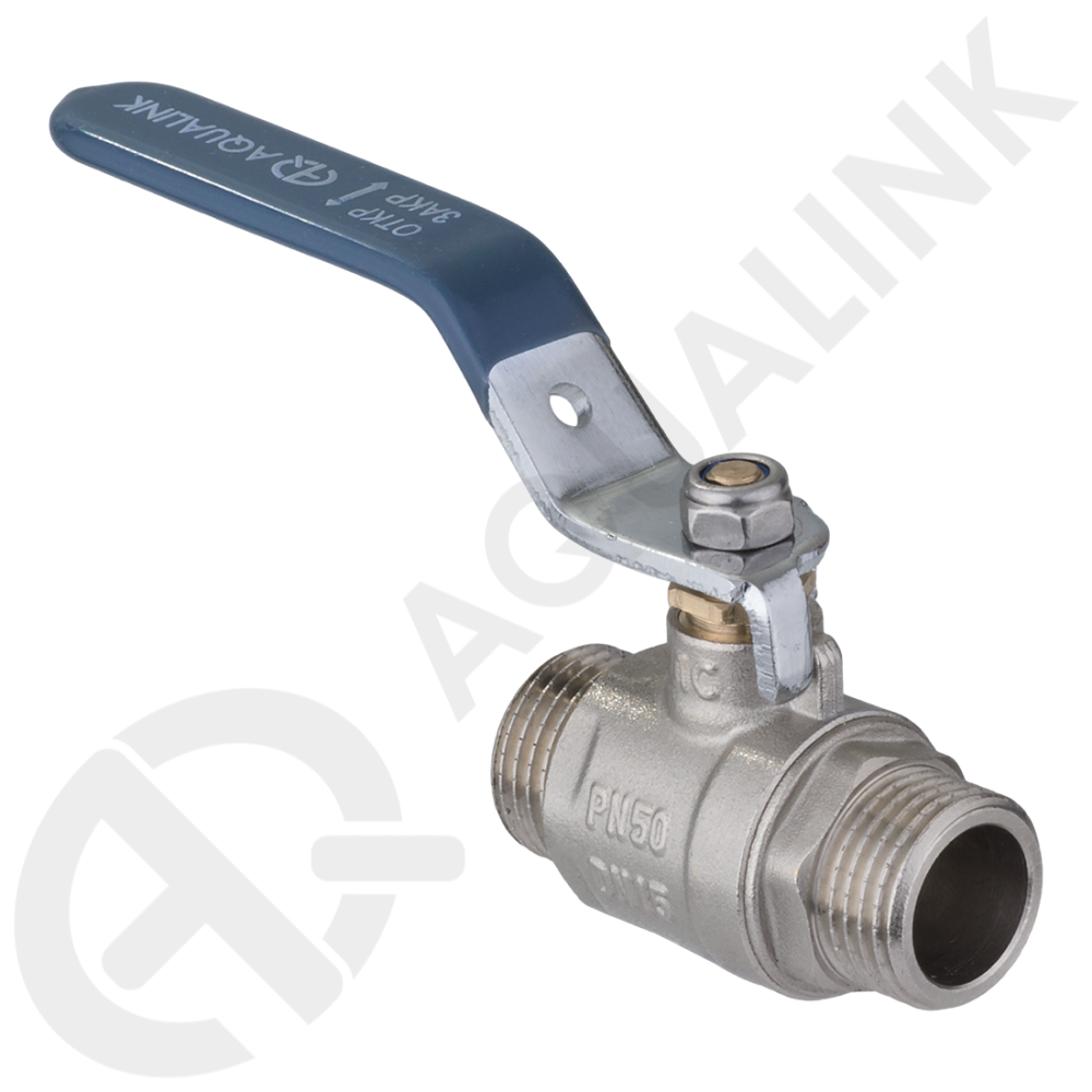 Кран шаровый 3\4 н\н ручка Aqualink 02428 