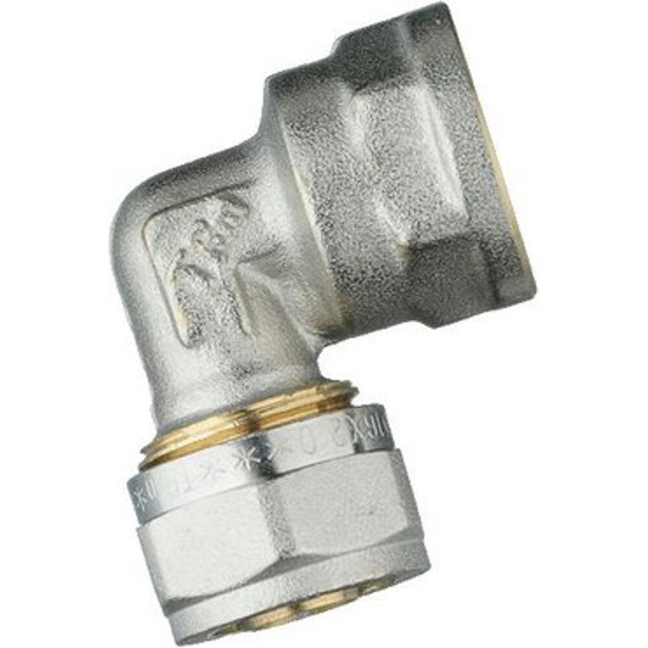 Уголок обжимной комбинированный16-1\2 креплением 00286 Aqualink