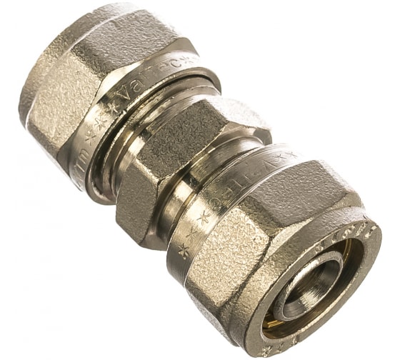 Муфта обжимная соединительная 16-16 Valtec 303.N.001616