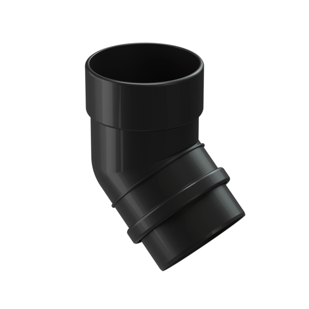 колено водосточ Docke LUX 45град карбон