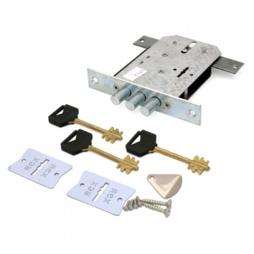 замок врезной Rex 1.8 3кл тяги 630