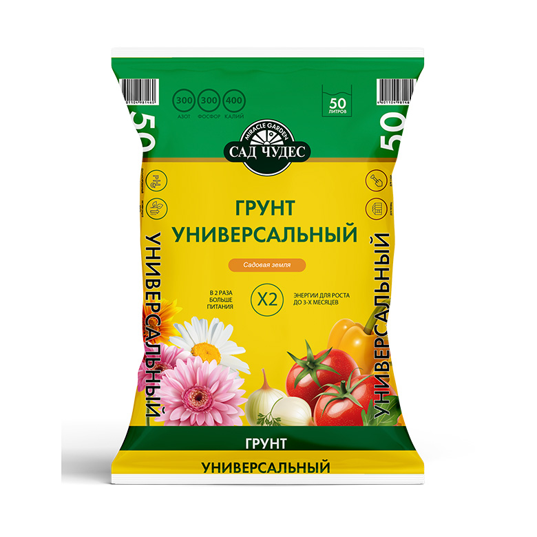 Грунт\сад Грунт Сад Чудес 50л НордПалм ДС