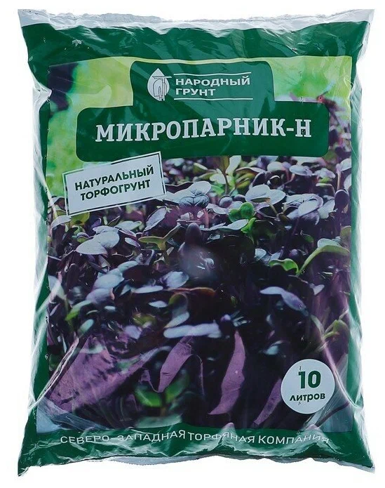 грунт Микропарник 10л НародГрунт СЗТК