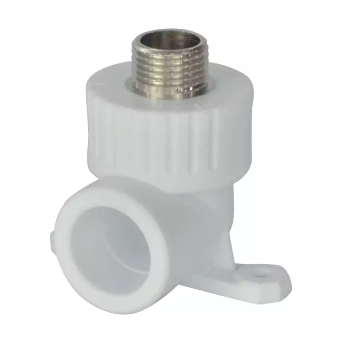 Угол PP-R комбинированный наружный 20-1\2 с креплением РТП 10806 