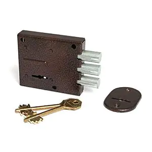 Замок накладной БИФ 0025