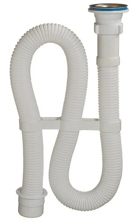 Сифон гофрированный 1.1\2*40\50 L1000мм АС-3011 