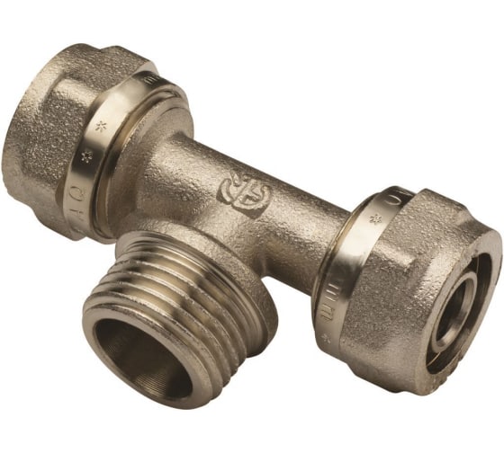 Тройник обжимной комбинированный нар 20-3\4-20 00472 Aqualink 