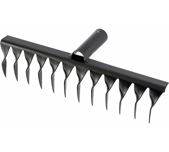 Грабли витые 12 зубьев без черенка Сибртех 61740 